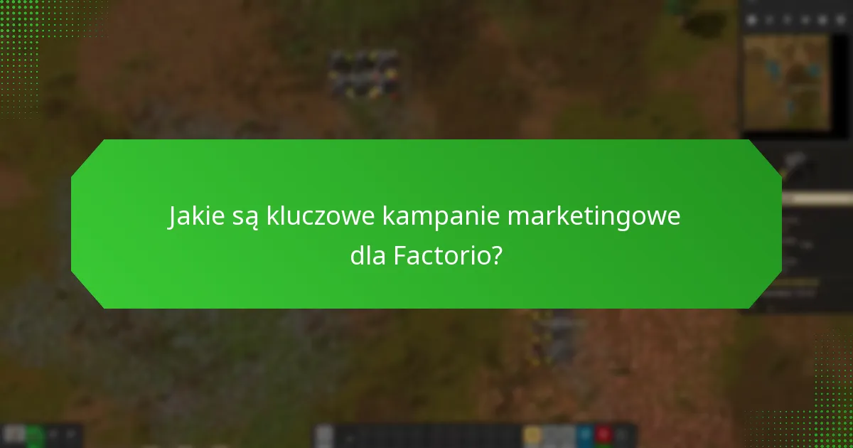Jakie narzędzia wspierają działania marketingowe Factorio?
