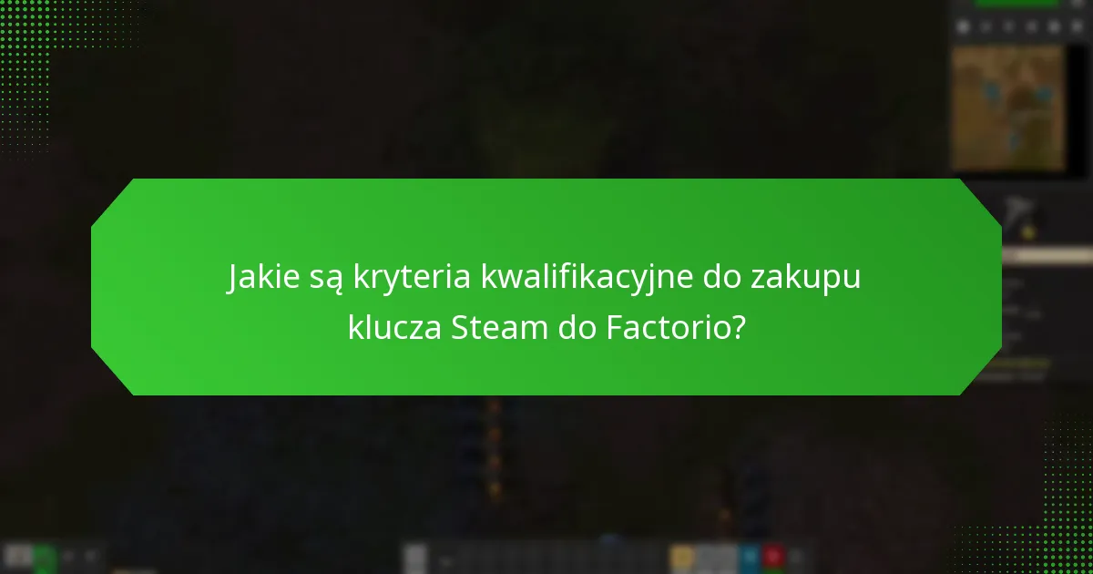 Gdzie mogę kupić klucz Steam do Factorio?