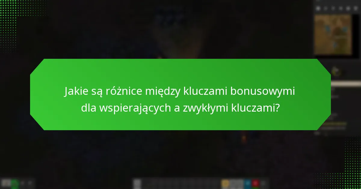 Jak pakiety promocyjne odnoszą się do kluczy bonusowych dla wspierających Factorio?