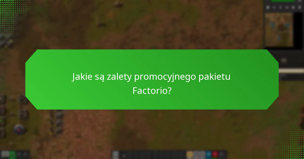 Jak promocyjny pakiet Factorio wypada w porównaniu do innych pakietów gier?